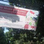 Baliho Pendidikan Gratis di SDN Kebalenan Hanya Surga Telinga,,,,Wali Murid Mengeluh