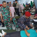 Sambut HUT ke-79 TNI, Satuan TNI wilayah Blitar Gelar Bakti Sosial Donor Darah IMG-20240921-WA0050
