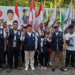 Tim Sedulur Rikho (Relawan Ibu Khofifah) menggelar apel di Kantor Pemenangan Khofifah-Emil. Jln Diponegoro 9. Surabaya IMG-20241012-WA0066