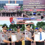 Kapolres Gresik Apresiasi Dedikasi Personel, 63 Anggota Terima Penghargaan dan Satyalancana 20260126_192401